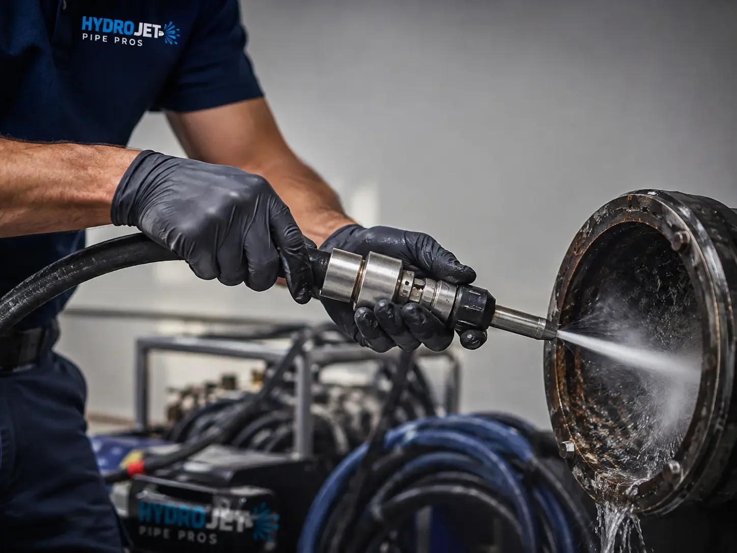 Hydro Jet Pipe Descaling in Petrolia, CA